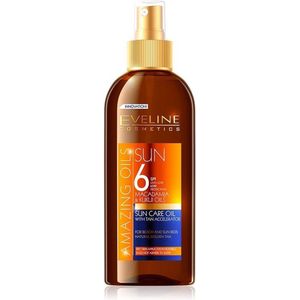 Eveline, olie met bruiningsversneller, SPF 6, 150 ml, SUN Bronze