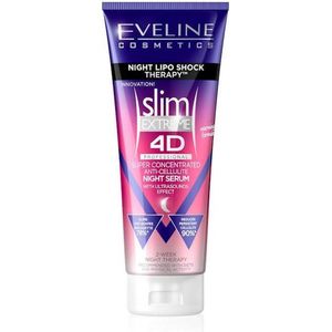 Eveline Cosmetics Slim Extreme Super Geconcentreerde Nacht Serum met Verwarmende Werking 250 ml