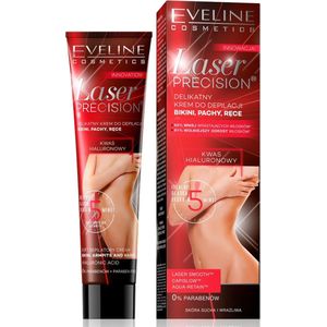 Eveline Cosmetics - Laser Precision - Ontharingscrème - 125 ml - Voor Droge en Gevoelige Huid