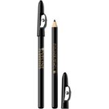 Eveline Cosmetics Eyeliner Pencil Langaanhoudende Eye-Liner Potlood met Puntenslijper Tint Black 1 gr