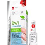 EVELINE Cosmetics - 8 in 1 - Sensitive - Nagelconditioner - 12ml