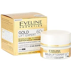 Eveline Cosmetics Gold Lift Expert Dag en Nachtcrème 60+ met Verjongende Effect 50 ml