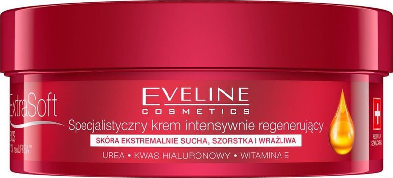 Eveline - S.O.S Gezichts- en Lichaamscrème - 175 ml - 10% Urea - Diepe Vochtigheid