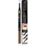 Eveline Cosmetics - Brow Styler - Wenkbrauwpotlood - Tint 01 Medium Brown - 1,2 gr