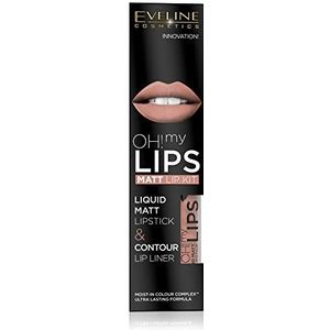 Eveline Cosmetics OH! my LIPS Matt Lippen set 01 Neutral Nude