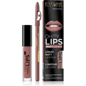 Eveline Cosmetics - OH! my LIPS Matt Lippen Set - 02 Milky Chocolate - 2 St