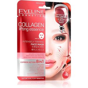 Eveline Cosmetics - Sheet Mask Collagen - Verstevigend Masker - 1 st