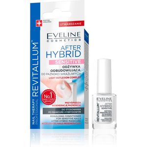Eveline - Nail Therapy Revitallum After Hybrid Sensitive - Nagelverzorging - 12 ml