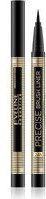 Eveline Cosmetics - Precise Brush Liner - Eyeliner - Black - 6 ml
