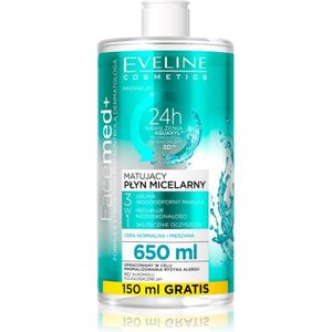 Eveline Cosmetics - FaceMed+ - Gezichtsreiniger - 650 ml - Veganistisch