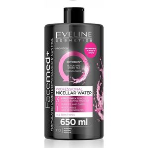 Eveline Cosmetics - FaceMed+ - Micellair Water - 650 ml - Reiniging