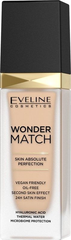 Eveline Cosmetics - Wonder Match - Vloeibare Make-up - Light Beige - 30 ml