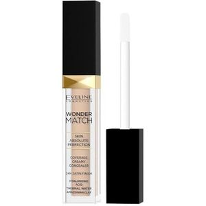 Eveline Cosmetics Wonder Match Crèmige Dekkende Concealer 24h Tint 05 Porcelain Warm 7 ml