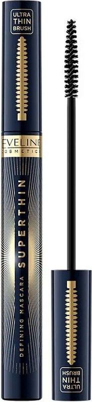 Eveline Cosmetics - Superthin - Mascara - Zwart - 6 ml
