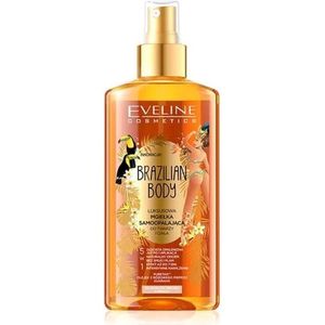 Eveline Cosmetics - Brazilian Body Luxe - Zelfbruiningsspray - 150 ml - Plantaardige Basis