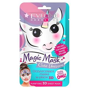Eveline Cosmetics - Magic Mask Cute Unicorn - Gezichtsmasker - 1 st