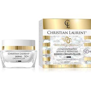 Christian Laurent Botulin Revolution Anti-rimpel dag- en nachtcrèmevuller, voor 50+, geavanceerde peptide-formule, diepe hydratatie en huidbescherming