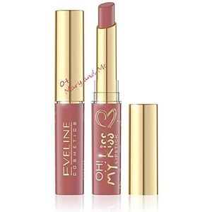 Eveline Cosmetics Oh! My Kiss Veganistische lippenstift met sheaboter - Dear Hannah tint - hydraterende en voedende lippenverzorging