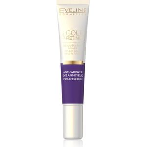 Eveline Cosmetics Gold & Retinol Crèmige Serum tegen Rimpels in Ooggebied 20 ml