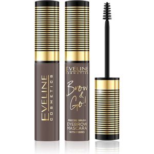 Eveline Cosmetics - Brow & Go! - Wenkbrauwmascara - Licht - Veganistisch