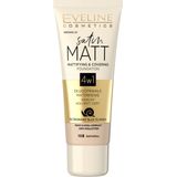 Eveline Cosmetics - Satin Matt - Foundation - 30 ml - Tint 103 Natural
