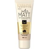 Eveline Cosmetics - Satin Matt - Foundation - Beige - 30 ml