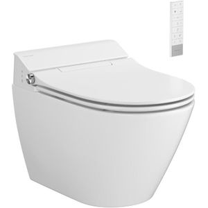 Plazan Genera Comfort douche wc randloos met softclose zitting