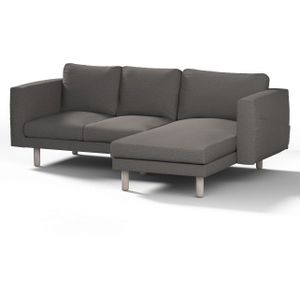 Dekoria Norsborg hoes voor 3-zitsbank met chaise longue Index 1026-115-77 Norsborg 3-zitsbank, zitbankhoes, hoekbankovertrek, hoes, ikea, overtrek