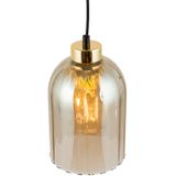 TKKRYWULT hanglamp Tk Lighting Satipo 5623 hanglamp zwis 1x15W E27 zwart/goud