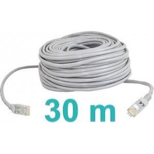 ISO TRADE - 30 m netwerkkabel LAN CAT5E #539 Ethernet patchkabel