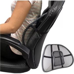 Ergonomische Rugsteun Bureaustoel & Auto - Rugkussen Onderrug – Postuur Houding Corrector