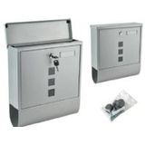 Malatec - Zilver - Wandbord