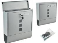 Malatec - Zilver - Wandbord