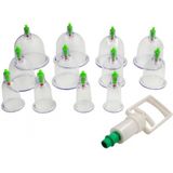 Soulima - Vacuum Cupping Set - 20-Delig - 6 Formaten Cups - Anti-Cellulitis Therapie