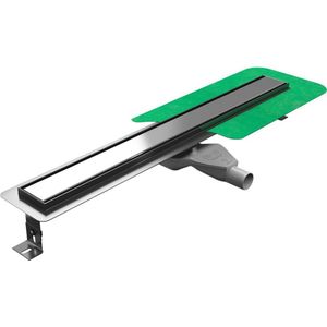Budget Douchegoot 80 cm Sieme Clear roestvrij staal