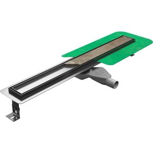 Budget Douchegoot 120 cm Sieme Stone roestvrij staal