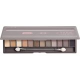 Lovely Nude - Make Up Kit Dark - Oogschaduw Palette - 13 gr - Vrouwen