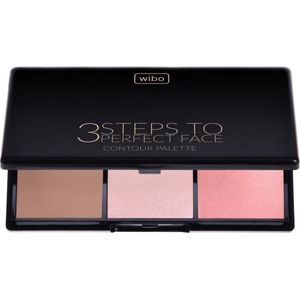 Wibo - 3 Steps To Perfect Face Light - Contour Palet - 10 gr