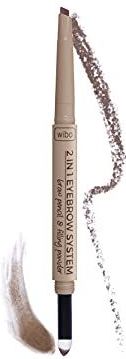 Wibo - 2in1 Eyebrow Crayon en Eyebrow Sponge System - Wenkbrauw Make-up