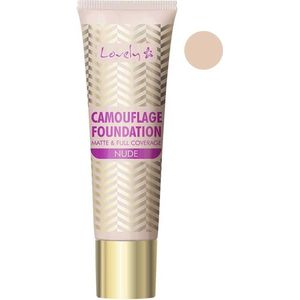 Lovely - Camouflage - Foundation - Tint Nude - 25 gr