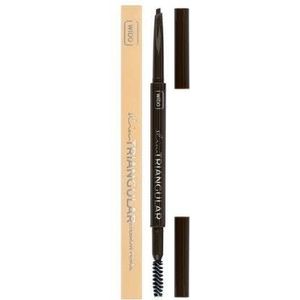 WIBO Eyebrow Slim Triangular Eyebrow Pencil Dark Brown #2