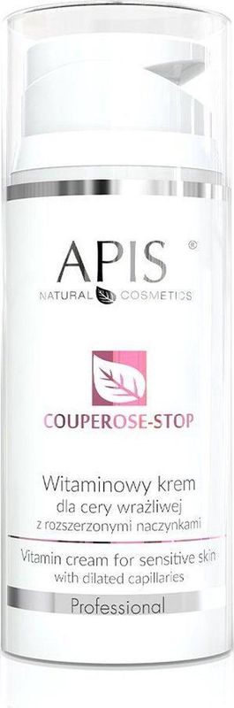 Apis Natural Cosmetics - Couperose-Stop - Hydraterende Crème - 100 ml - Gevoelige Huid