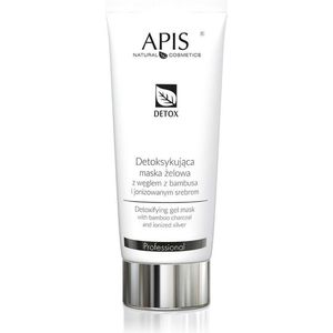 APIS Detoxicating gel mask met bamboo carbon, 200ml