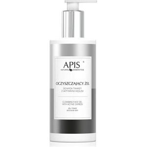 Apis Natural Cosmetics Home TerApis Reinigingsgel - Actieve Kool - 300 ml