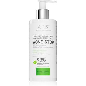 Apis Natural Cosmetics Acne-Stop Home TerApis Kalmerende Reinigingstonic voor Vette en Problematische Huid 300 ml