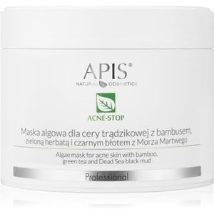Apis Natural Cosmetics Acne-Stop Professional reinigend en verzachtend masker voor Vette Huid met Acne Neiging 100 gr
