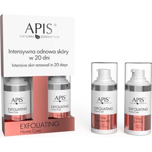 Apis Natural Cosmetics - Exfoliation Home Care Set - Gezichtsserum - 2x15 ml