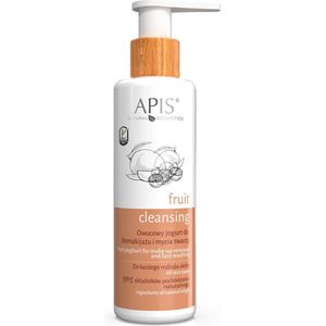 Apis Natural Cosmetics Fruit Cleansing Make-up Remover Emulsie voor Perfecte Reiniging van de Huid 150 ml