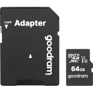 Montiss - Karta Montis MT072 - Micro SDXC Geheugenkaart - 64 GB - Klasse 10 UHS-I/U1