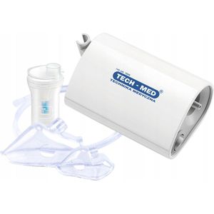 TECH-MED Compressor Inhalator, voor de hele familie 3 maskers, TM-NEB 100